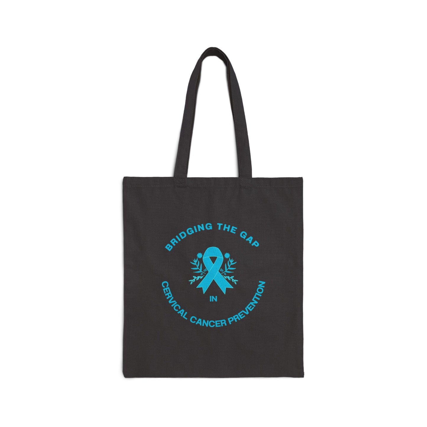 Cervical Cancer Awareness Tote Bag, Eco-Friendly Shopping Bag, Gift for Survivors, Inspirational Message, Breast Cancer Support Gift,